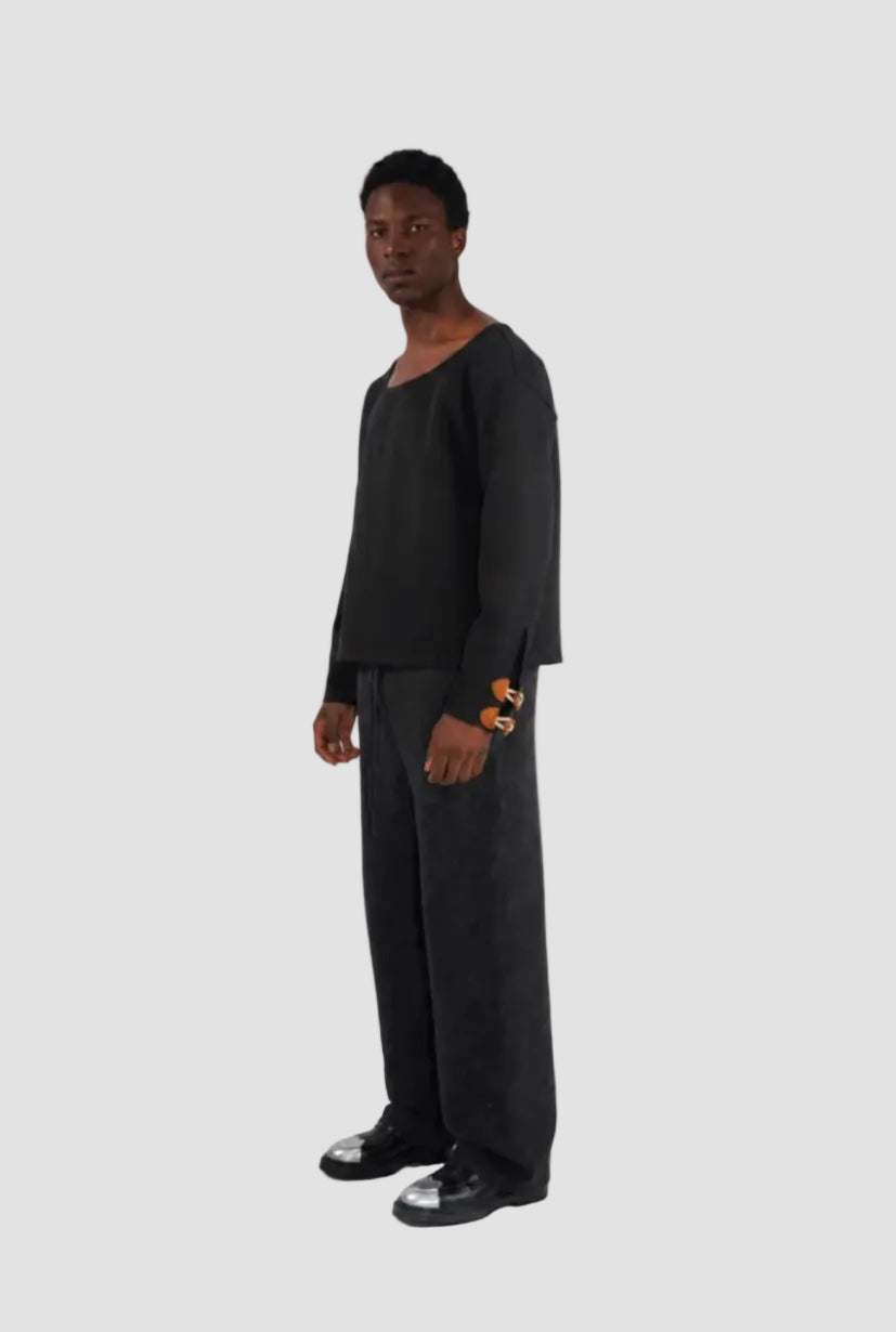 Solid Knit Lounge Pants