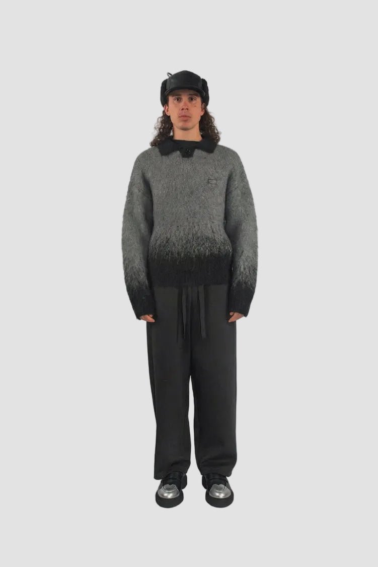 Polo en maille dégradée