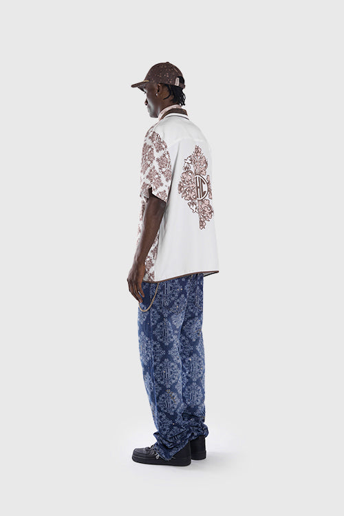 The Hideout Clothing - Baroque Flower Silk Scarf