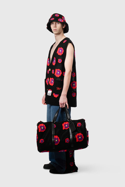 The Hideout Clothing - Opium Poppy Flower Crochet Bucket Hat