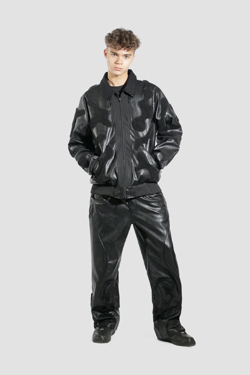 The Hideout Clothing Fur Camouflage Jacket