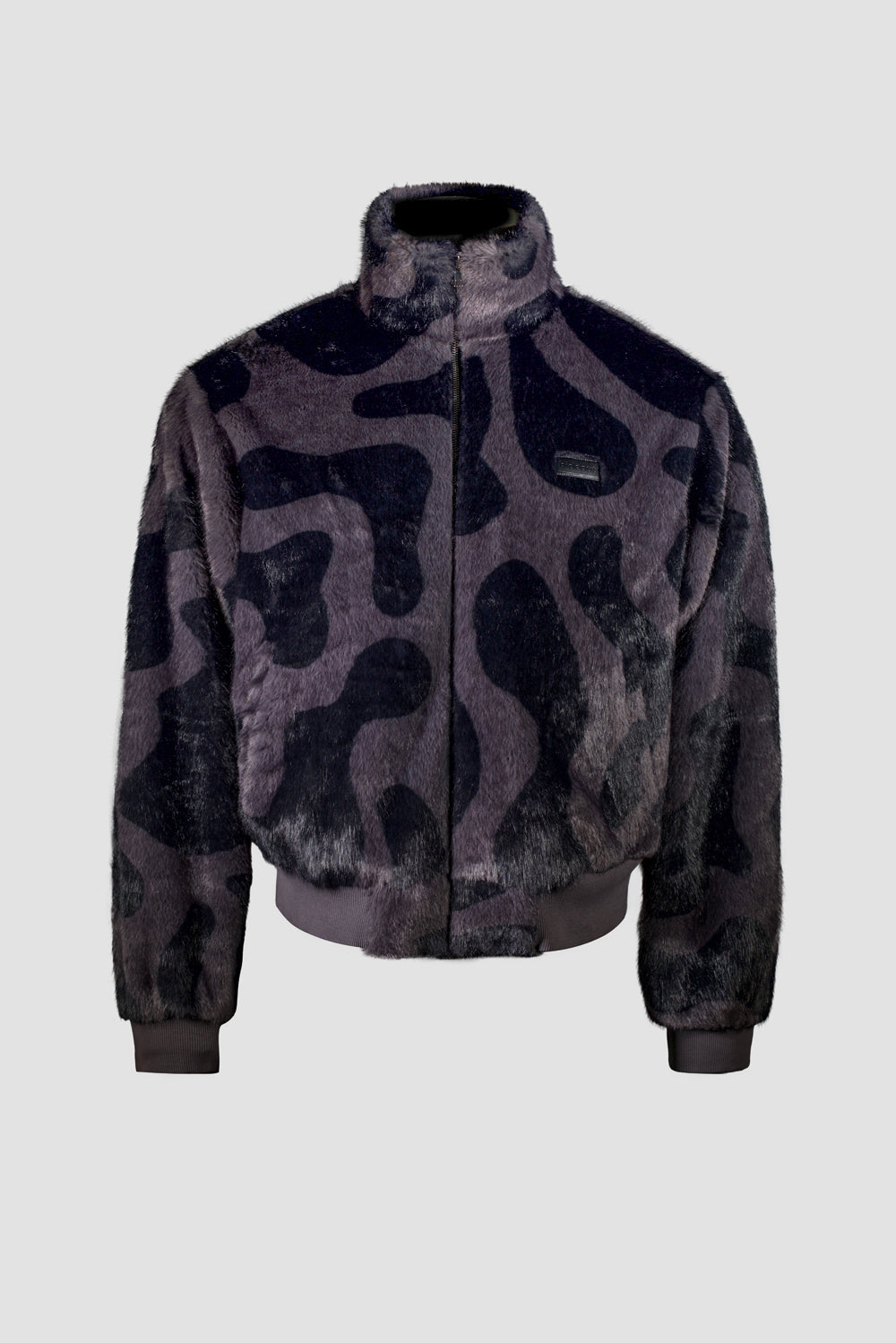 Camouflage Fleece Zip Jacket