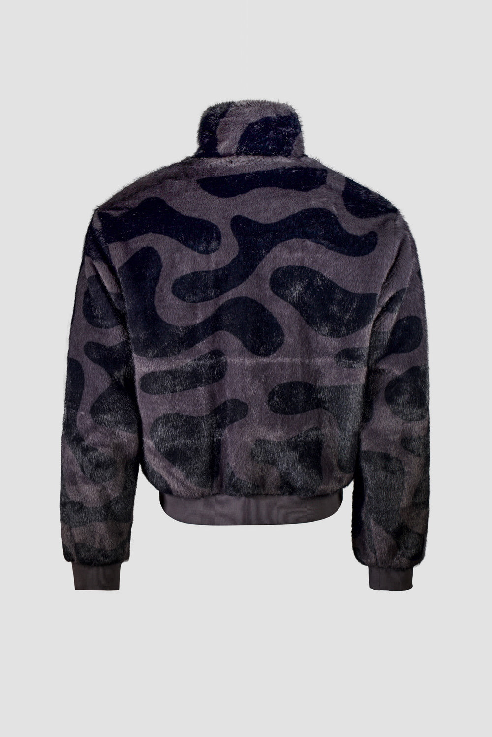 Camouflage Fleece Zip Jacket