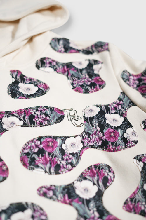 The Hideout Clothing - Opium Poppy Flower Camo Hoodie