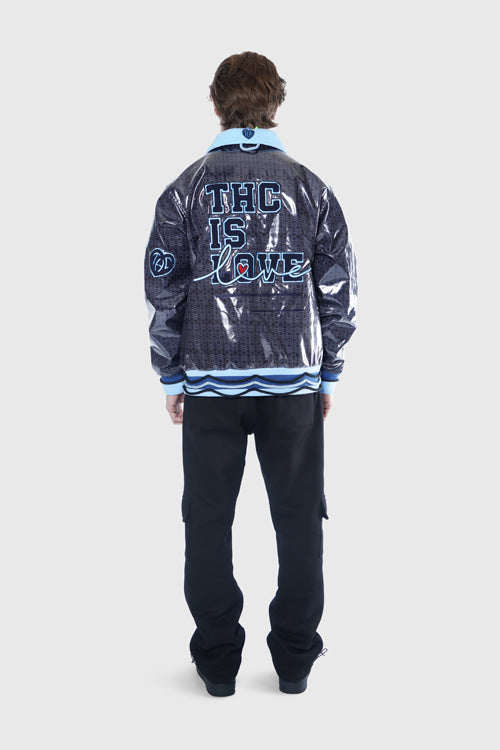 The Hideout Clothing - THC is Love Letterman Jacket