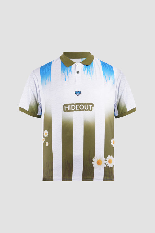 Flower Hideout '26 Soccer Jersey tricolor