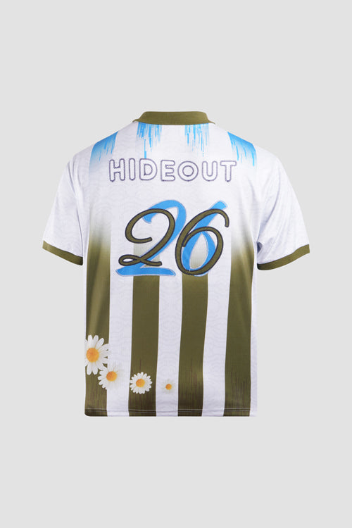 Flower Hideout '26 Soccer Jersey tricolor