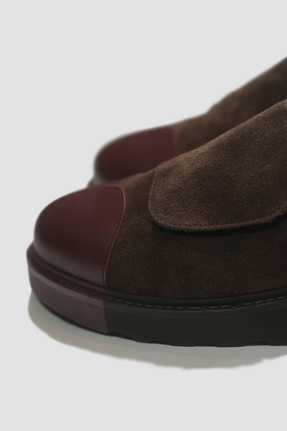 Brown Heart Guard Slip-On