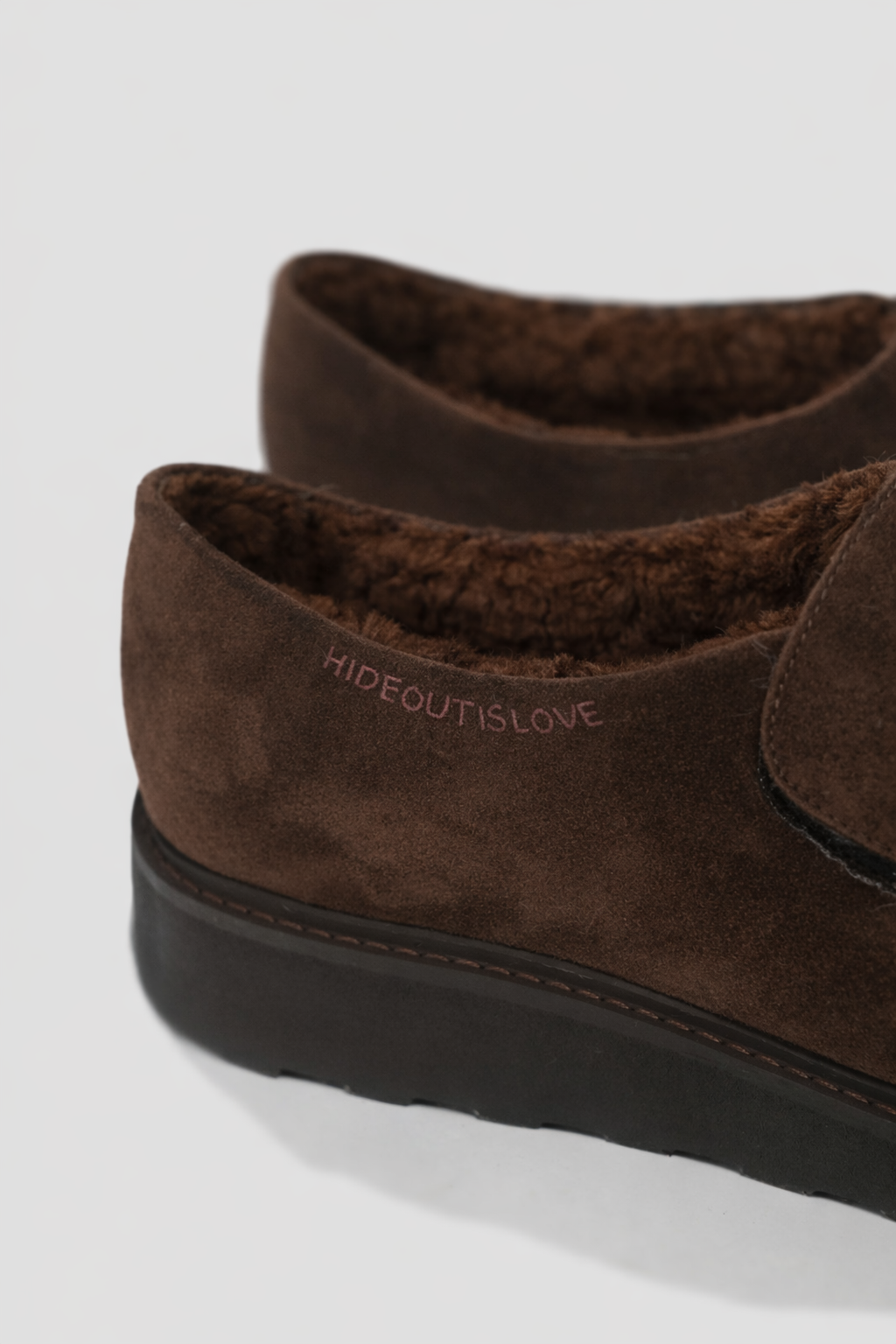 Brown Heart Guard Slip-On