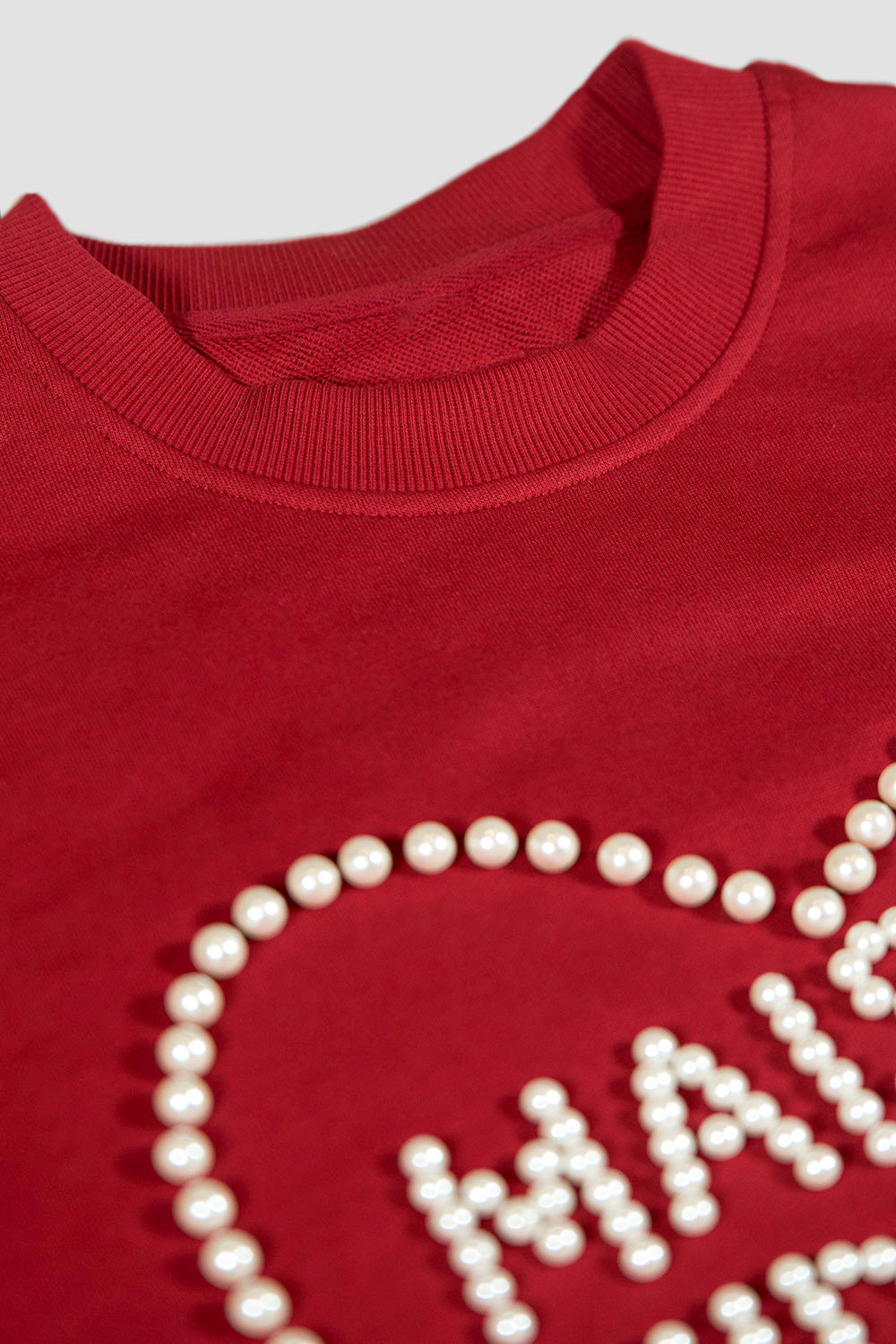 Maison Hideout Pearl T-Shirt Red