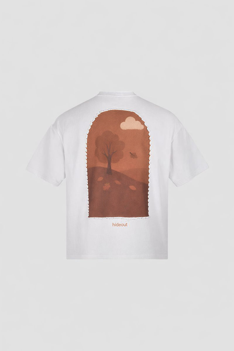Nature Arch Window T-Shirt White