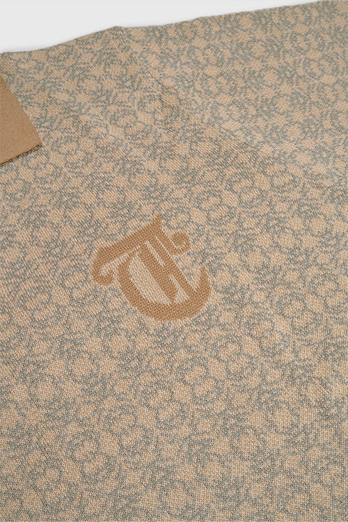 The Hideout Clothing - Racket Club Buttonless Crochet Polo