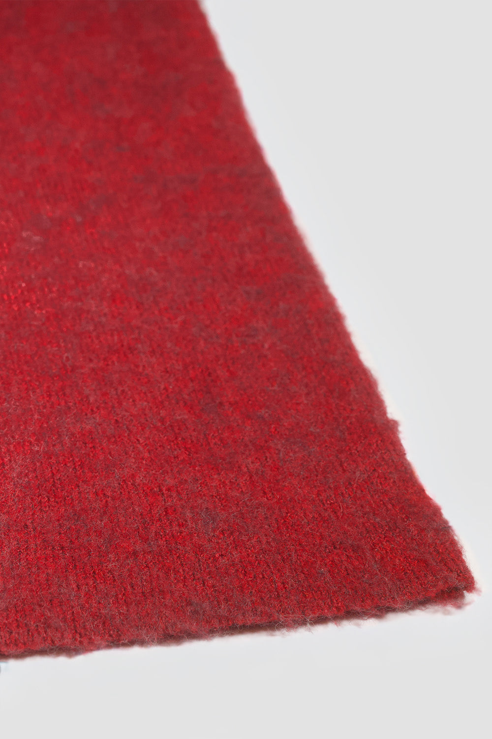 Solid Knit Lounge Pants Red