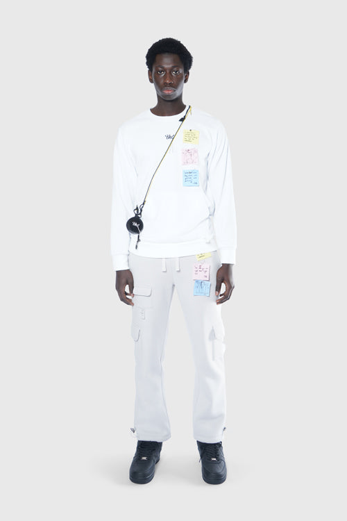 The Hideout Clothing - Sticky Notes Crewneck Sweater