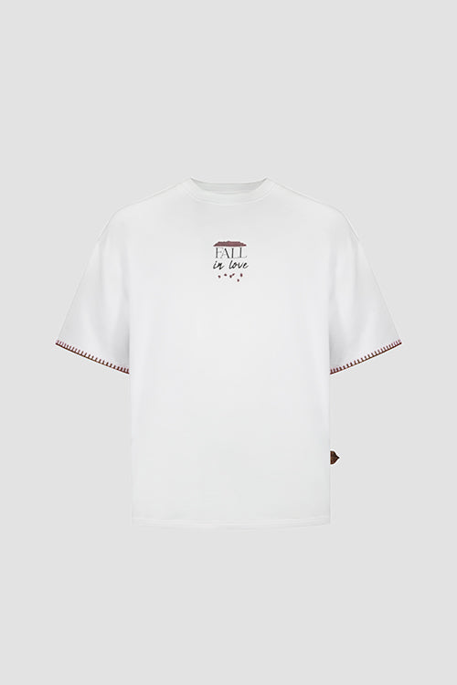 The Hideout Clothing Fall In Love Oversized Tee