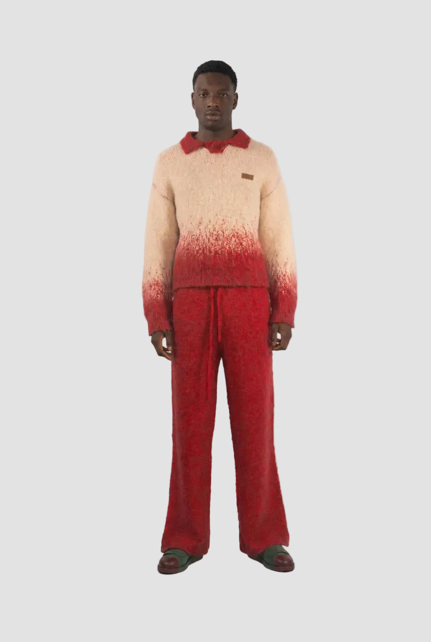 Polo en tricot dégradé