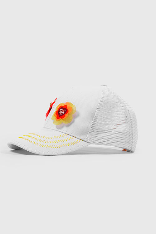 The Hideout Clothing - 7eventies Flowers Trucker Hat