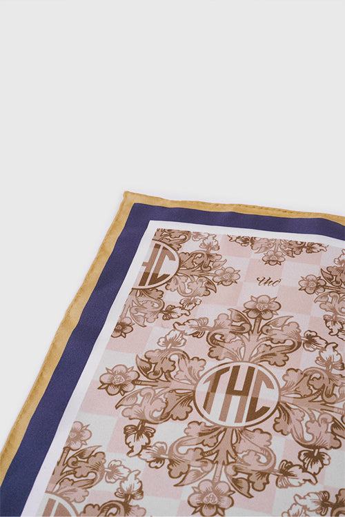 The Hideout Clothing - Baroque Flower Silk Scarf