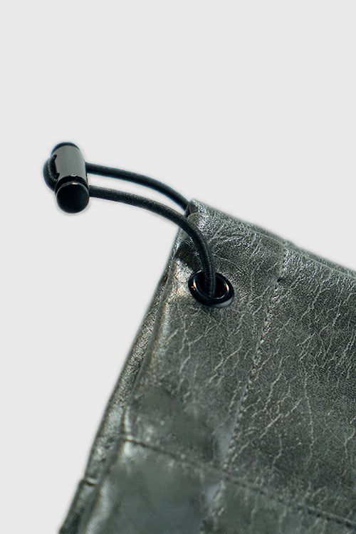 Waxed Faux Leather Comfortable Jeans - The Hideout Clothing