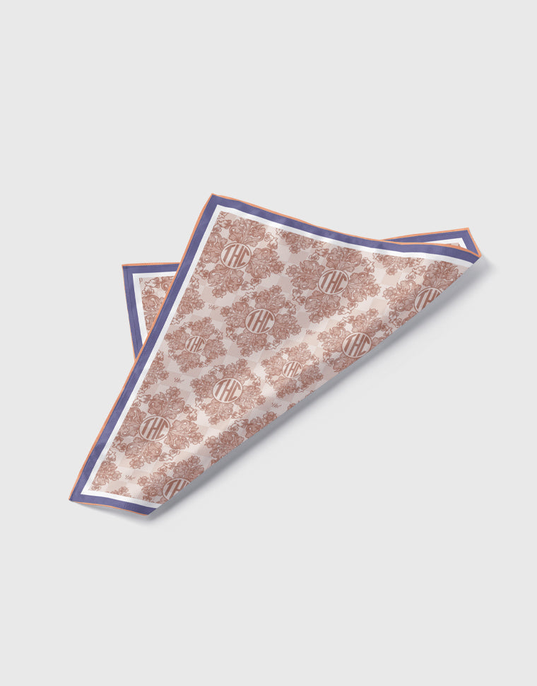 The Hideout Clothing - Baroque Flower Silk Scarf