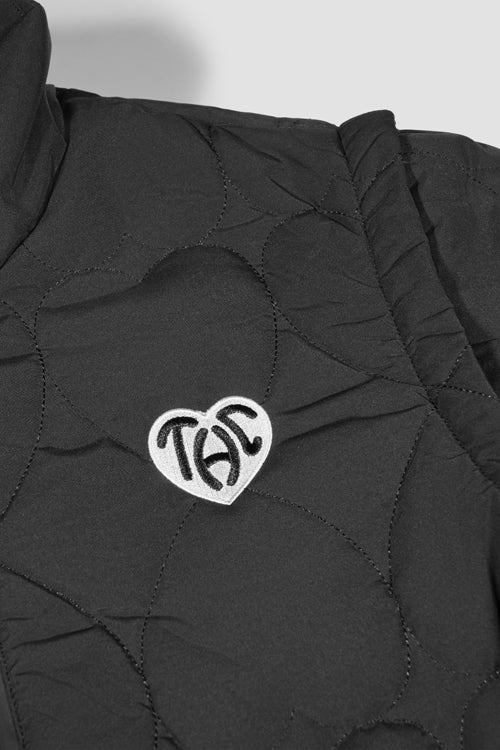 The Hideout Clothing - White Lines Waterproof Puffer Jacket