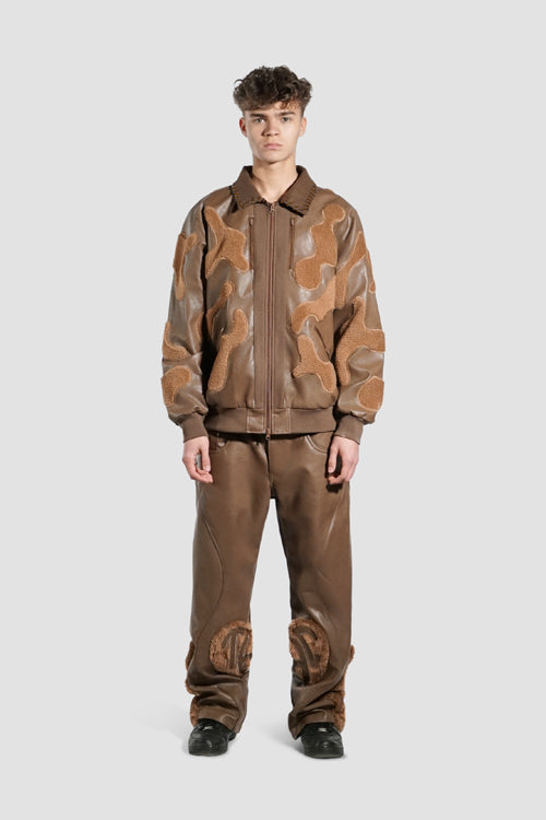 The Hideout Clothing Fur Camouflage Jacket