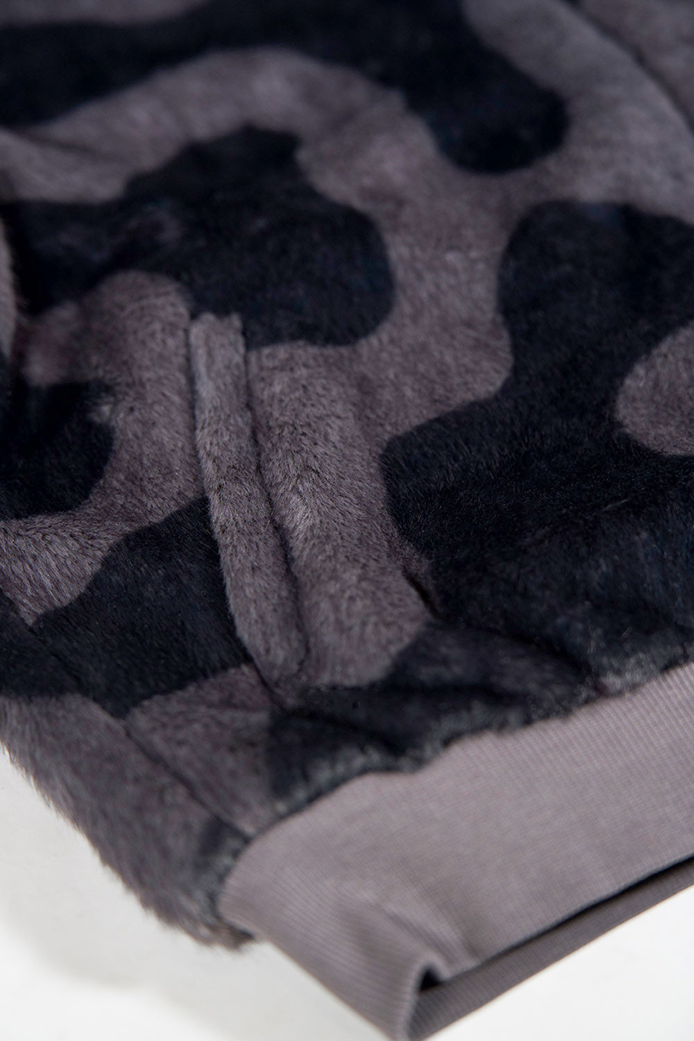 Camouflage Fleece Zip Jacket