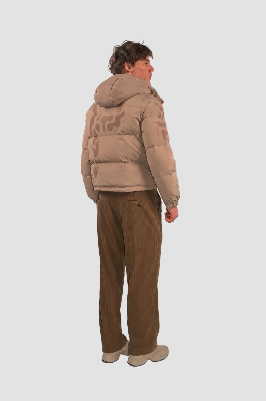 Camouflage Reactive Puffer Jacket