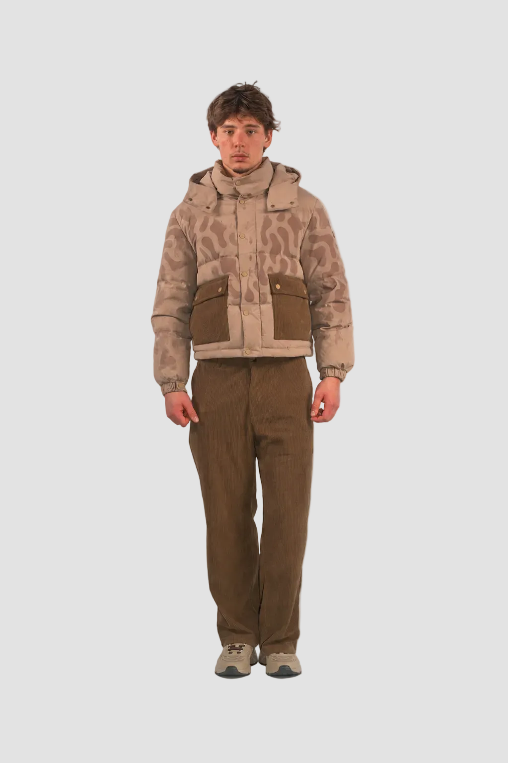 Camouflage Reactive Puffer Jacket