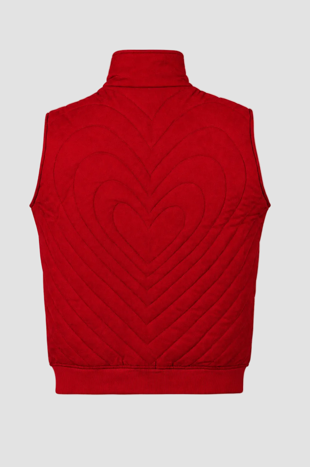 Quilted Heart Vest
