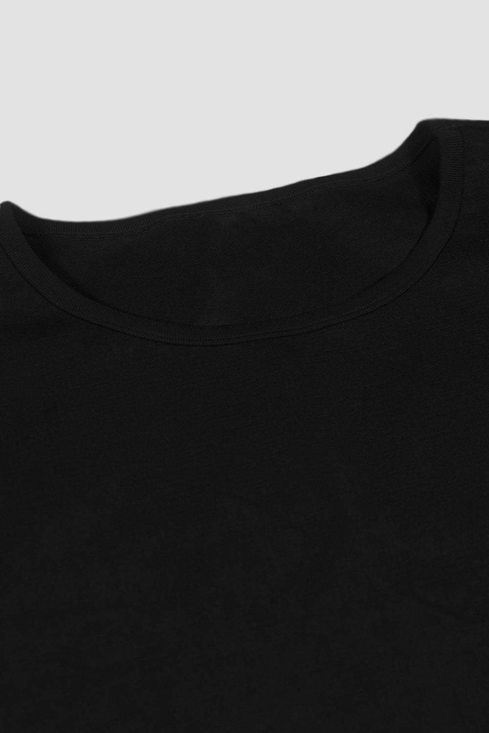 Clasp Wide Neck Long Sleeve Top