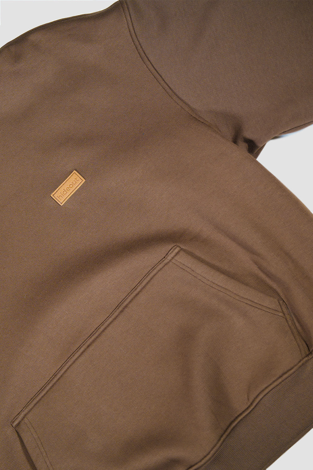 Core Pull Over Hoodie Brown 