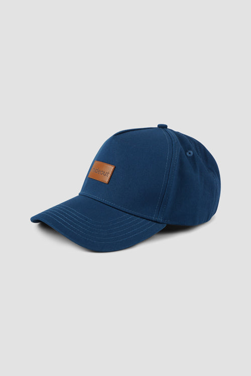 Hideout Leather Label 6-panel Dad Cap