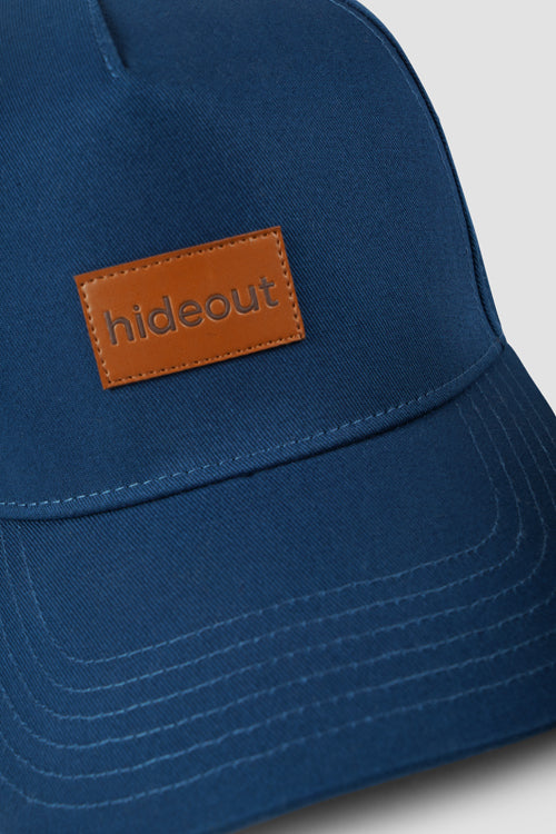 Hideout Leather Label 6-panel Dad Cap