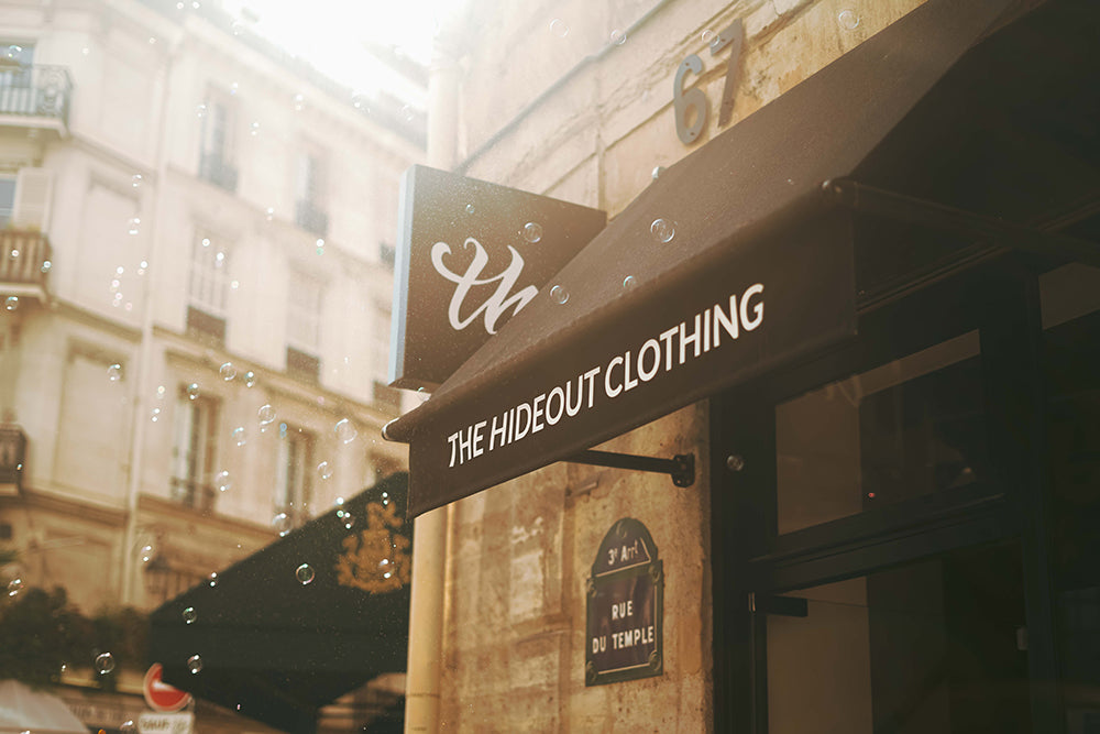 The Hideout Clothing flagship store