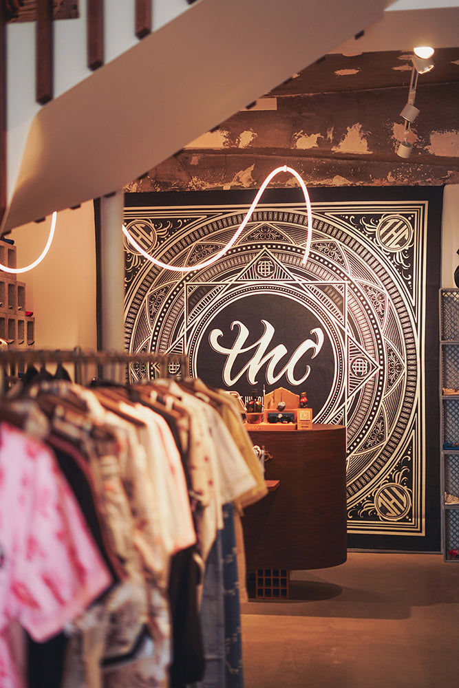 The Hideout Clothing flagship store