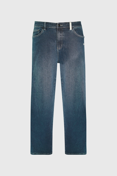 The Hideout Clothing - Opium Stone Wash Open Crochet Denim Jeans