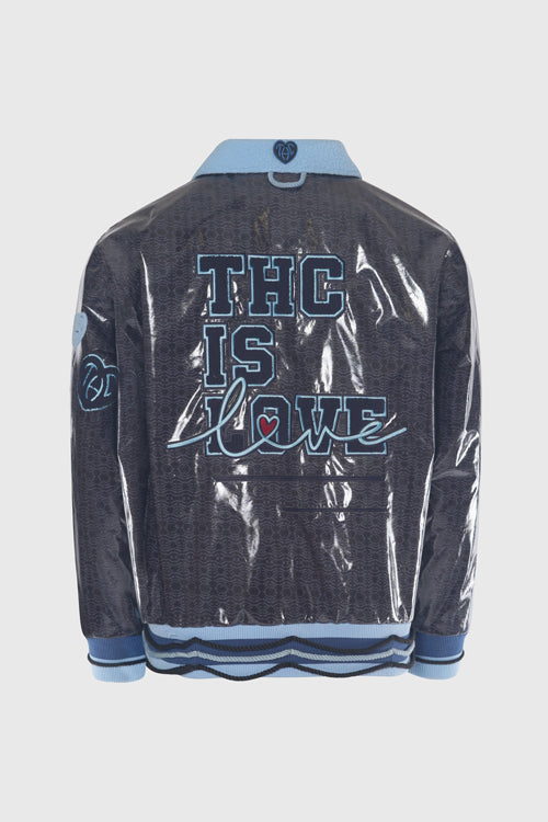 The Hideout Clothing - THC is Love Letterman Jacket