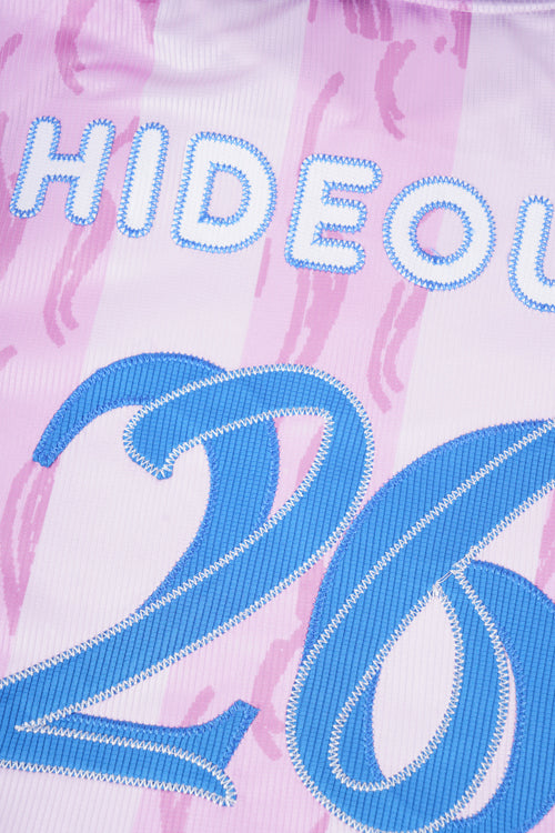 Flower Hideout '26 Soccer Jersey Blue-Pink