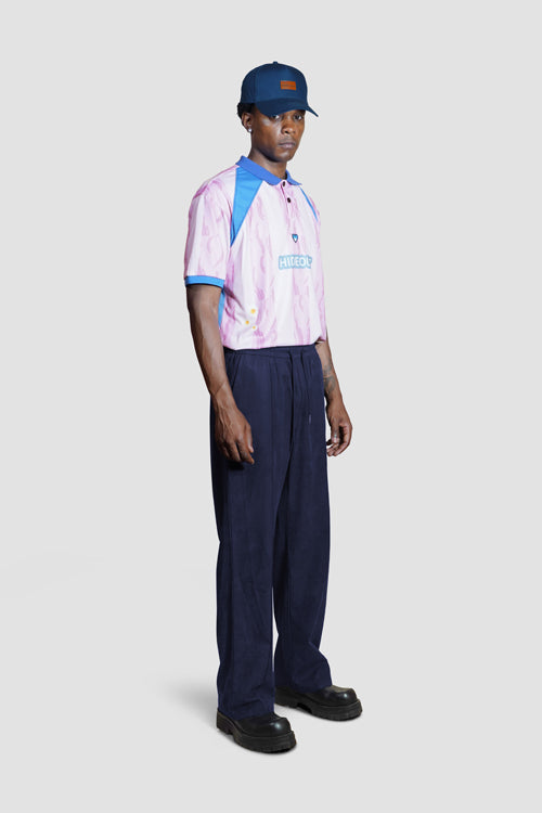 Flower Hideout '26 Soccer Jersey Blue-Pink