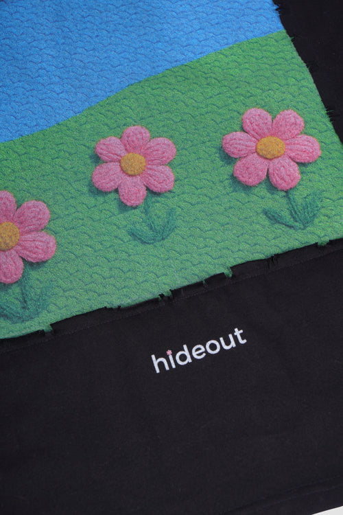 Growing Flowers Window Tee Black