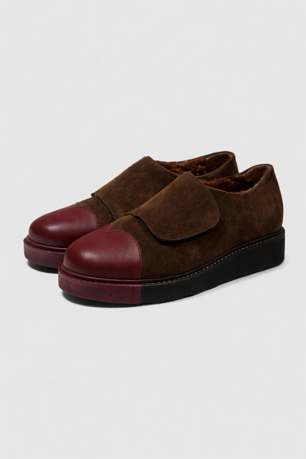 Brown Heart Guard Slip-On
