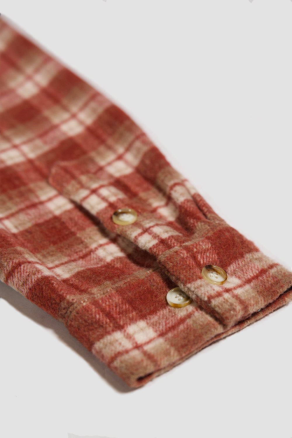 Heart Plaid Flannel Shirt