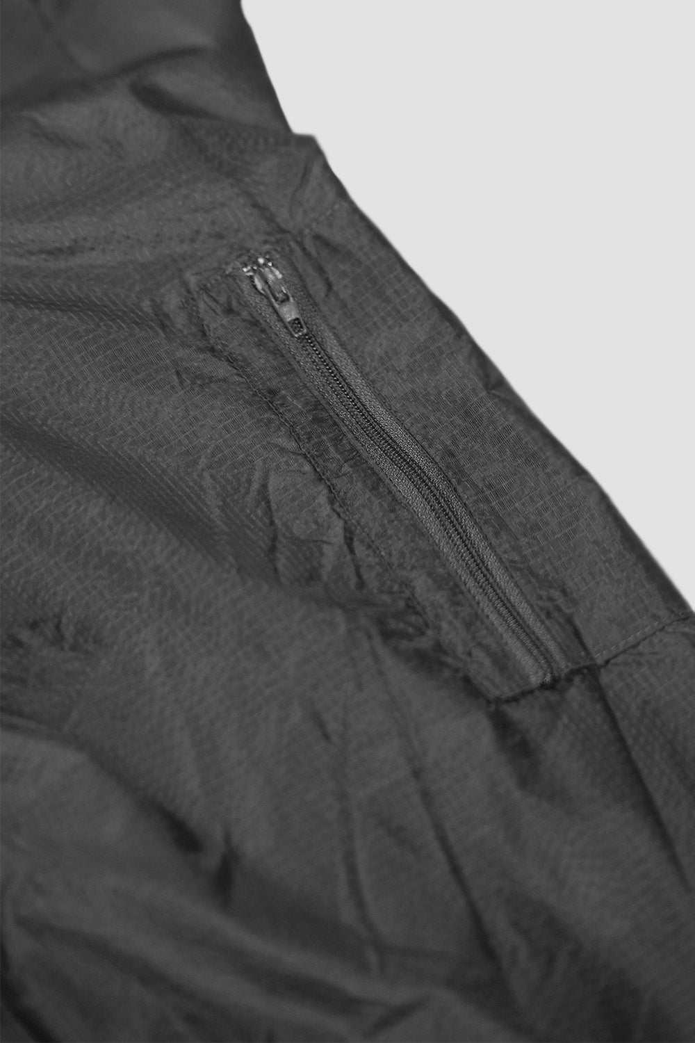 Lightweight Waterproof Windbreaker Utility Jacket Light Grey
