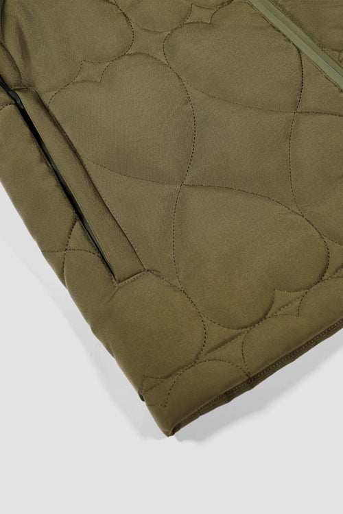 The Hideout Clothing - White Lines Waterproof Puffer Jacket