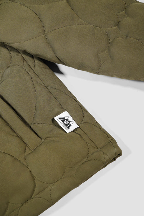 The Hideout Clothing - White Lines Waterproof Puffer Jacket