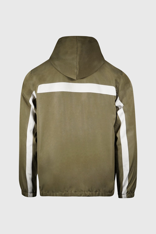 The Hideout Clothing White Lines Waterproof Utility Jacket