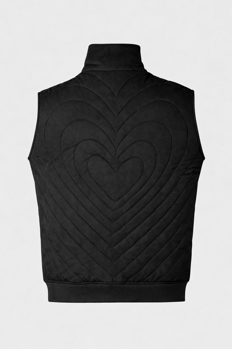 Quilted Heart Vest