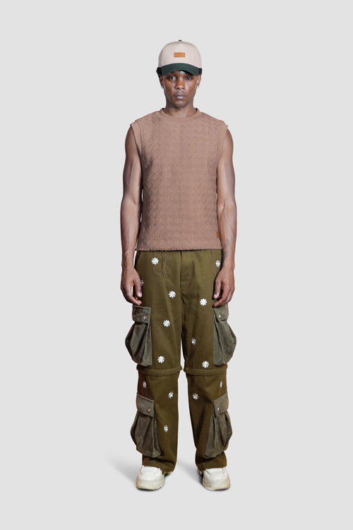 Sleeveless Knit Vest