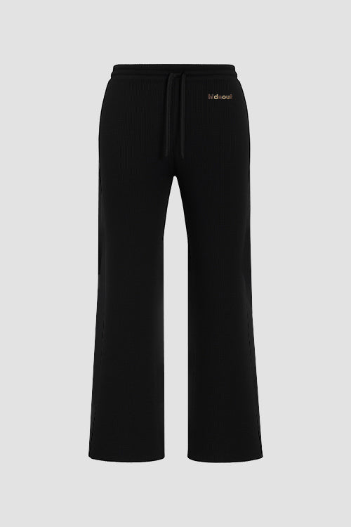 Waffle Knit Long Pants